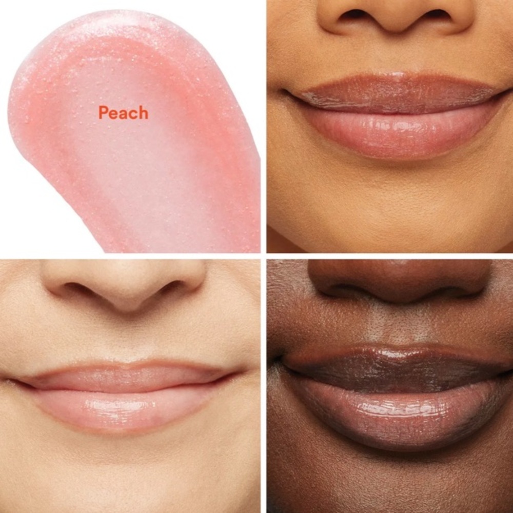 Ulta Beauty Shiny Sheer Lip Gloss Cool Peach Shimmer